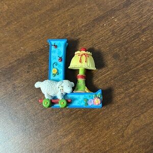 Mary Engelbreit 3" resin letter L